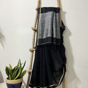 Linen/Linen Saree
