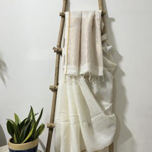 Linen/Linen Saree